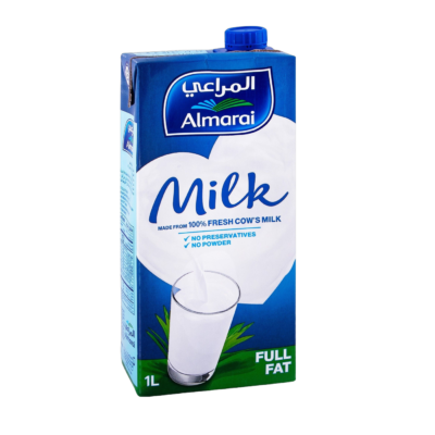 المراعي حليب كامل الدسم، 1لتر