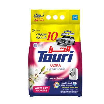 توري مسحوق غسيل الترا مضاعف التركيز اوتوماتيك، 4كغ